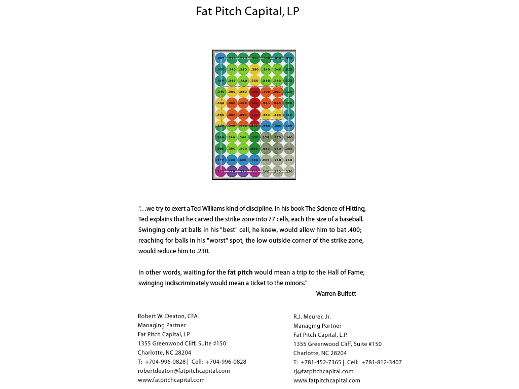 Fat Pitch Capital